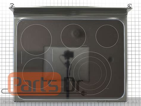 ge flat top stove glass replacement